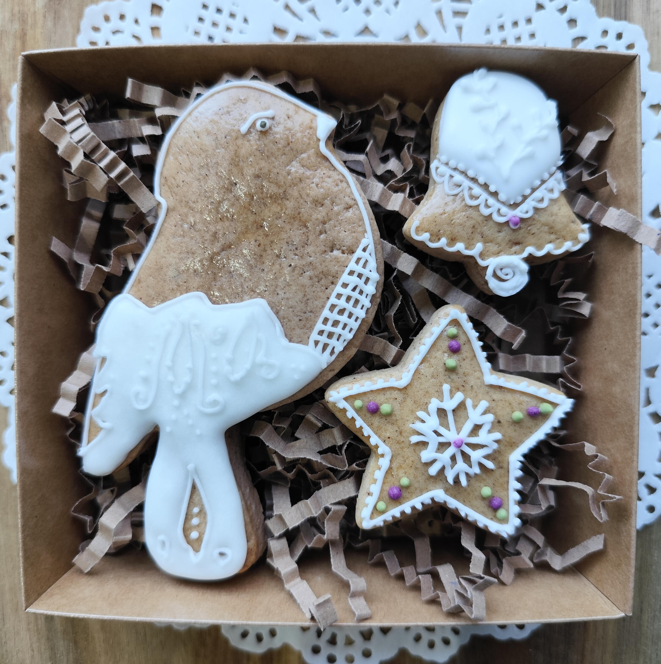 customised cookies christmas