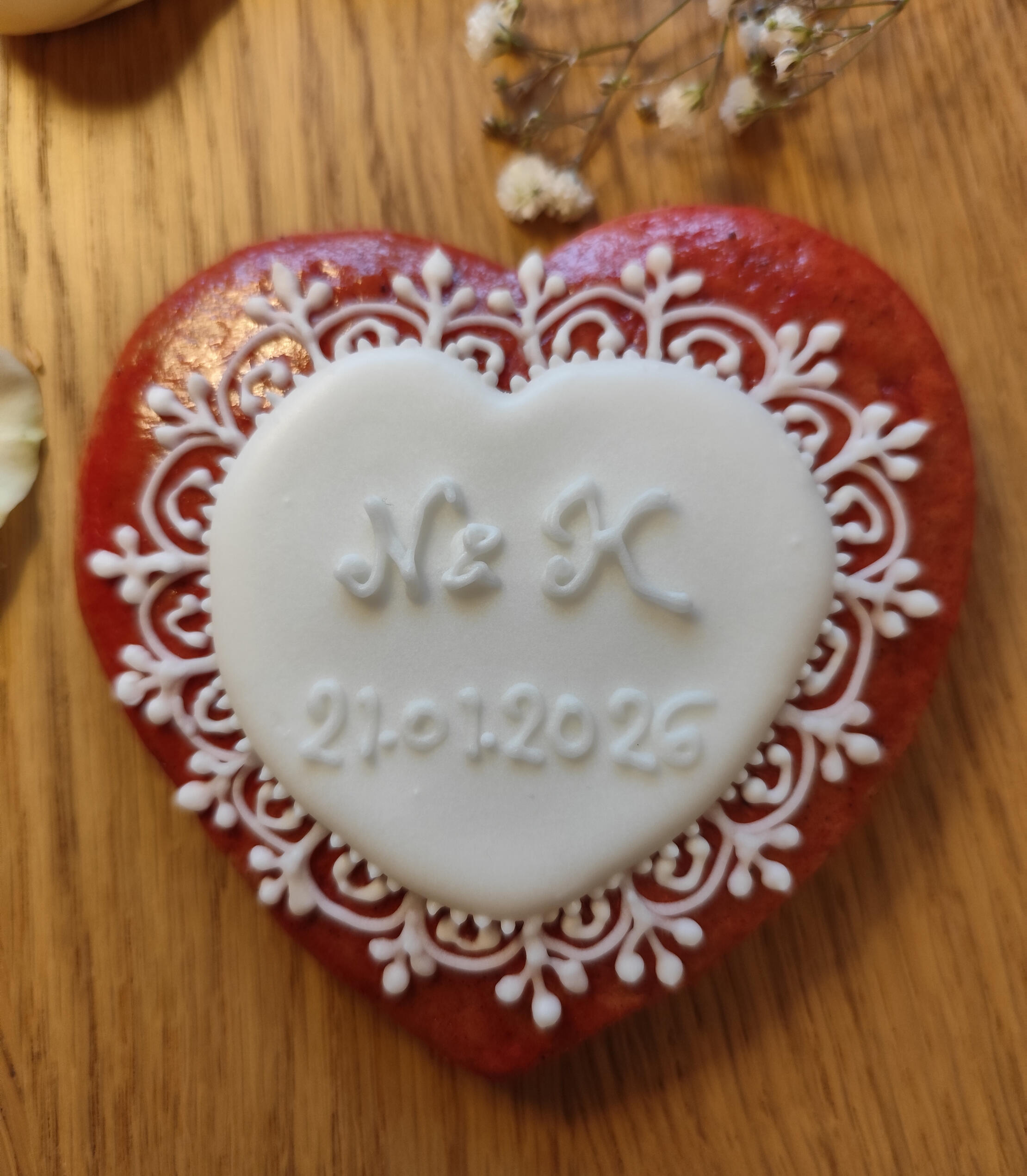 customised cookies christmas