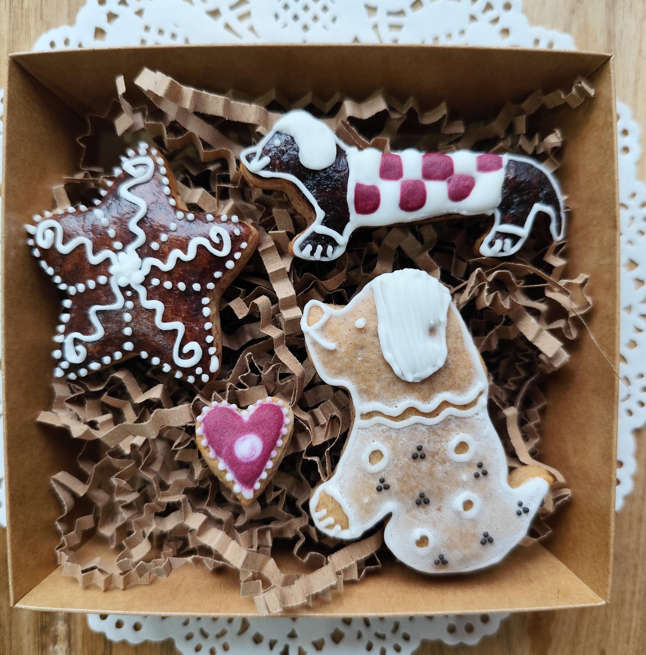 customised cookies christmas